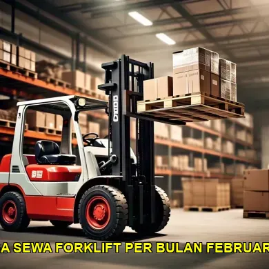 harga sewa forklift per bulan februari 2025